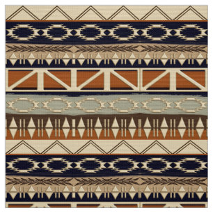 Tissu motif sans couture africain ethnique