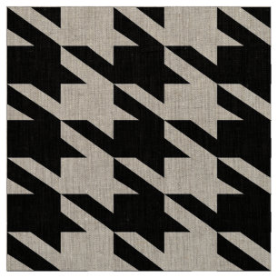 Tissu Motif sans couture noir et blanc