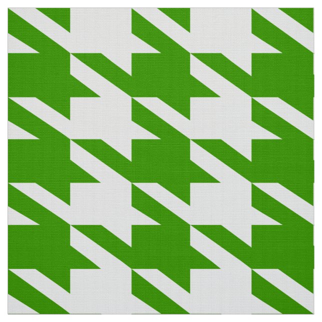 Tissu Motif sans couture vert et blanc (Échantillon)