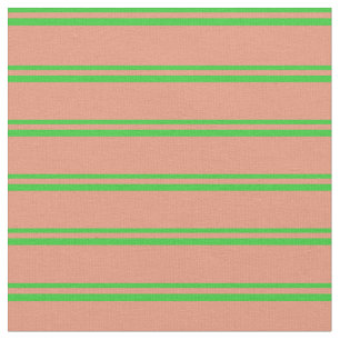 Tissu Motif Saumon vert et foncé