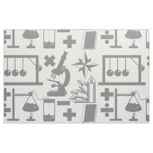 Tissu Motif scientifique