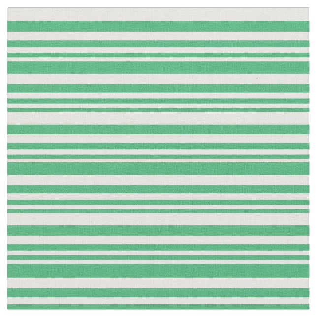 Tissu Motif Sea Green & Mint Cream (Fermer)