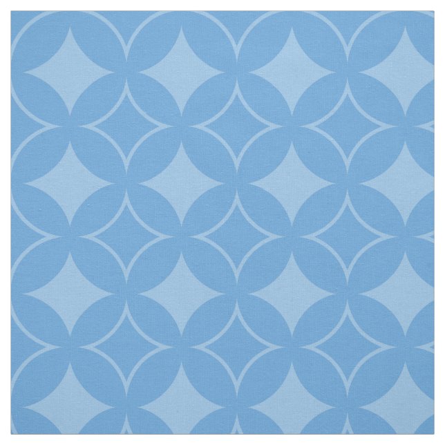Tissu Motif shippo bleu ciel (Échantillon)