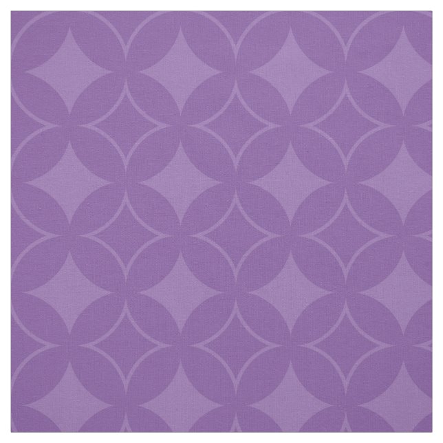 Tissu Motif shippo violet (Échantillon)