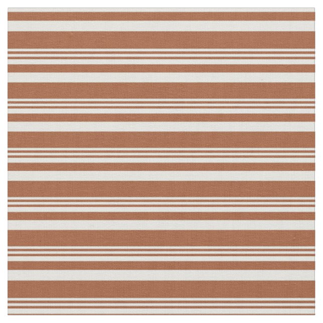 Tissu Motif Sienna et Light Cyan Lines (Fermer)