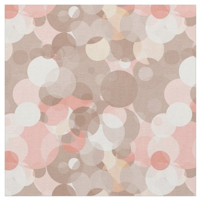 Tissu Motif simple - cercles (Fermer)