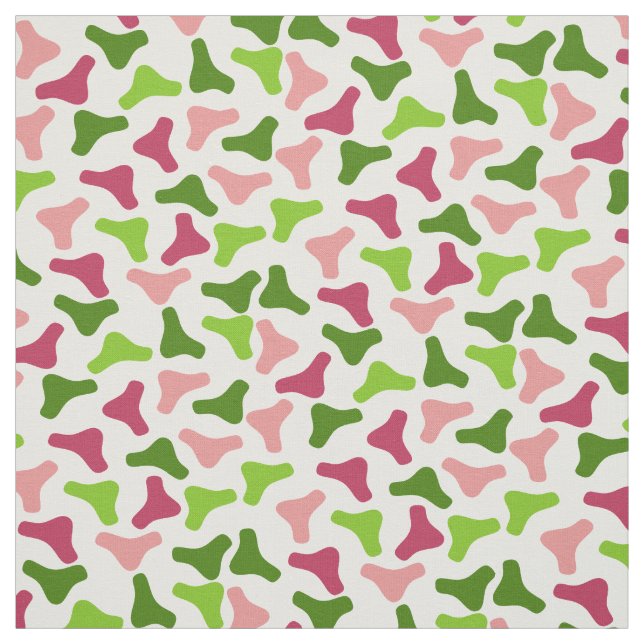 Tissu Motif simple Tropical Boomerang (Échantillon)