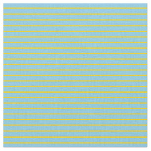 Tissu Motif Sky Blue & Yellow Stripes