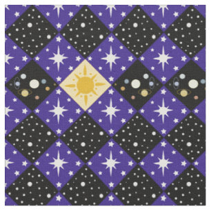 Tissu Motif spatial