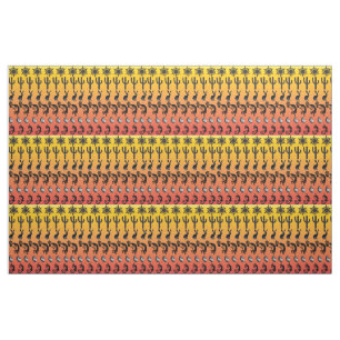 Tissu Motif Sunset Arizona