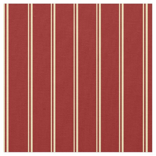 Tissu Motif Tan et Rouge foncé (Fermer)