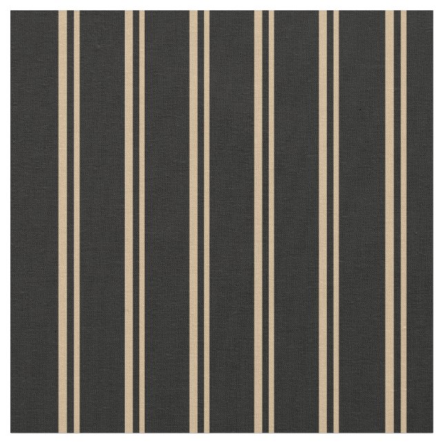 Tissu Motif Tan & Noir (Fermer)