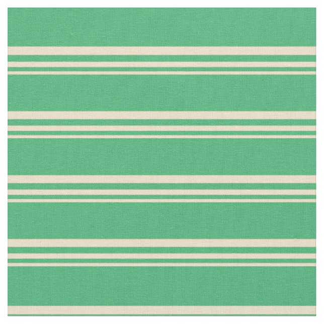 Tissu Motif Tan & Sea Green (Fermer)