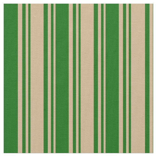 Tissu Motif Tan & Vert foncé (Fermer)