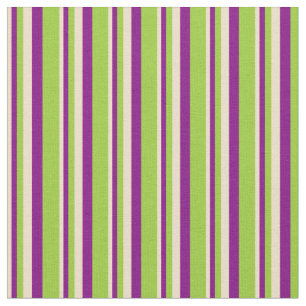 Tissu Motif Tan, Violet et Vert