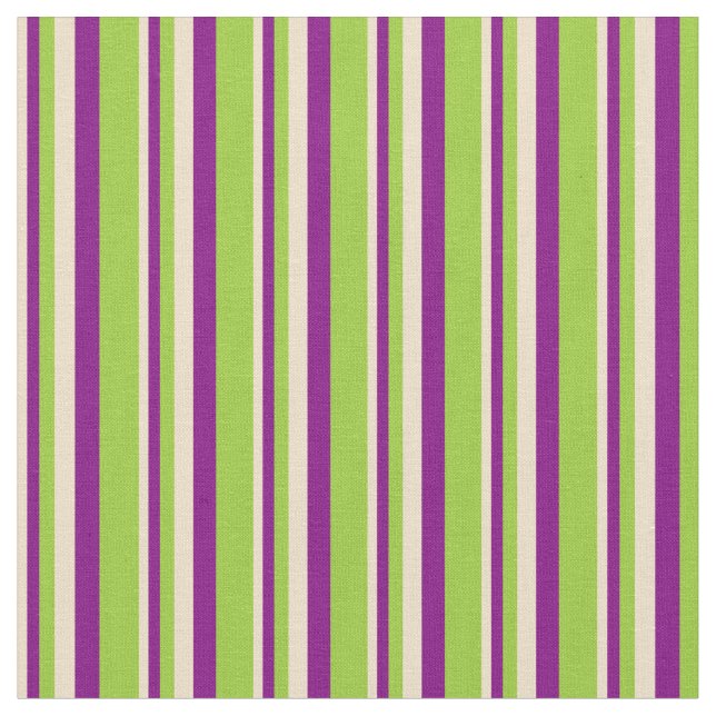 Tissu Motif Tan, Violet et Vert (Fermer)