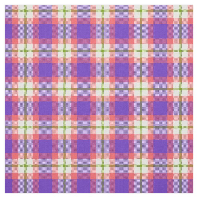 Tissu Motif Tartan (Échantillon)