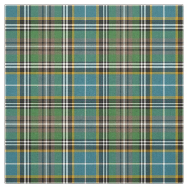 Tissu Motif Tartan Dowling bleu irlandais Plaid (Échantillon)