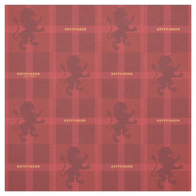 Tissu MOTIF Tartan GRYFFINDOR™ (Échantillon)