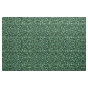 Tissu Motif Terrazzo Patchwork Pavé Vert Jade