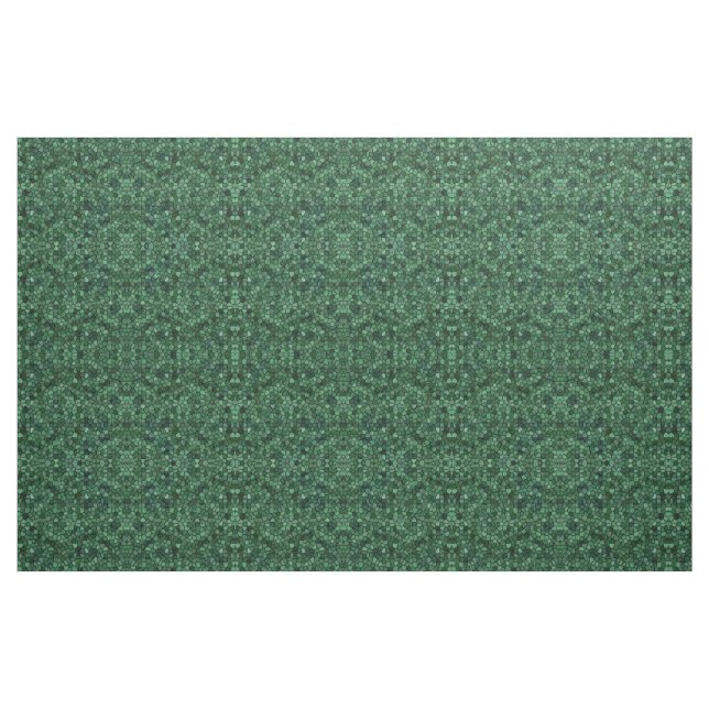 Tissu Motif Terrazzo Patchwork Pavé Vert Jade (Fat Quarter)