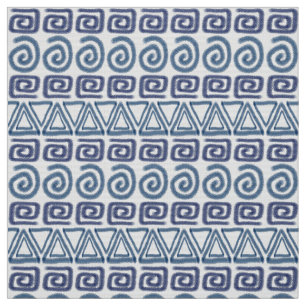 Tissu motif tiré par la main africain ethnique