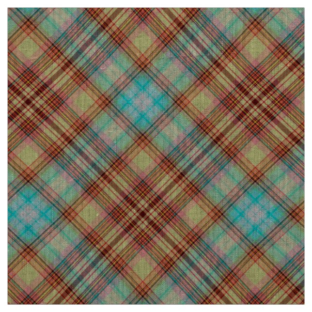 Tissu Motif transparent plaid (Échantillon)