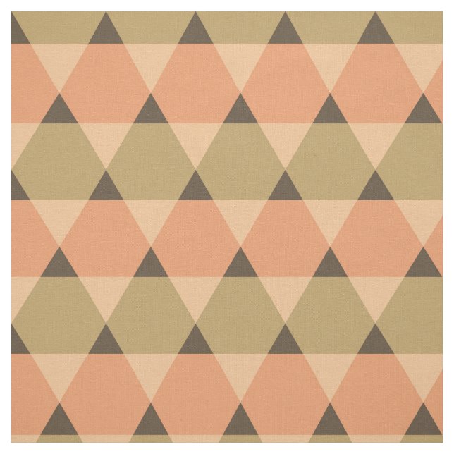 Tissu Motif triangles (Échantillon)