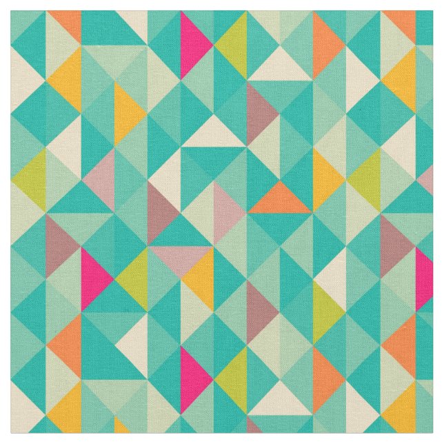 Tissu Motif triangles (Fermer)