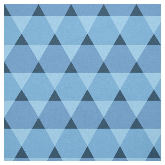 Tissu Motif triangles (Échantillon)