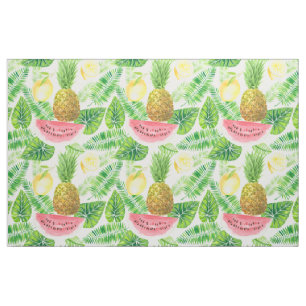 Tissu Motif tropical