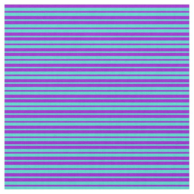 Tissu Motif turquoise et violet foncé (Fermer)