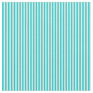 Tissu Motif Turquoise foncé et rayures de crème de menth