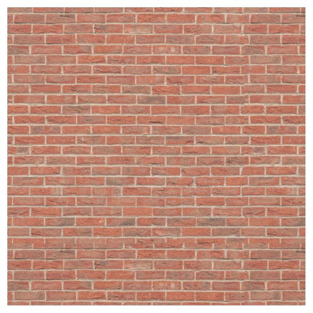 Tissu Motif urbain carrelé de texture de mur de briques (Fermer)