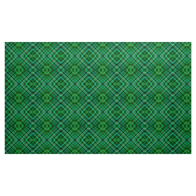 Tissu Motif vert (Yard)