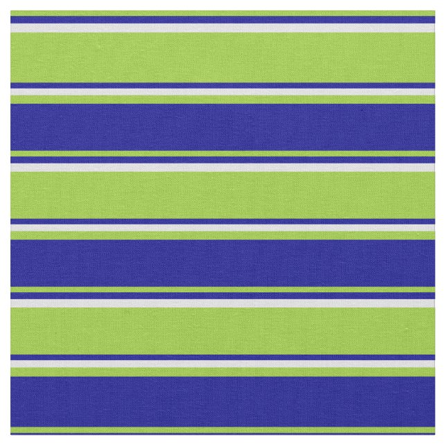 Tissu Motif vert, bleu foncé et lavande (Fermer)