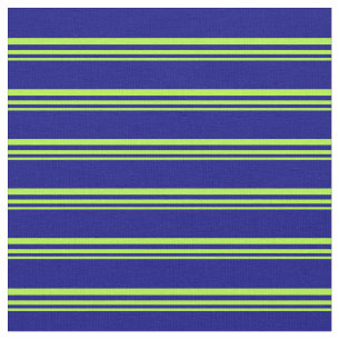 Tissu Motif vert clair et bleu à lisses/rayures