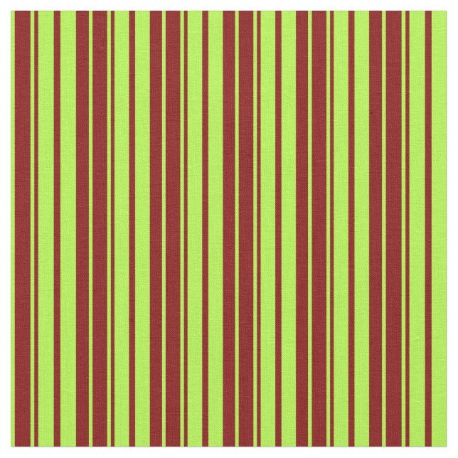 Tissu Motif vert clair et ligne marron (Fermer)