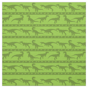 Tissu Motif vert de Raptor