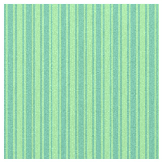 Tissu Motif vert et aquamarine (Fermer)