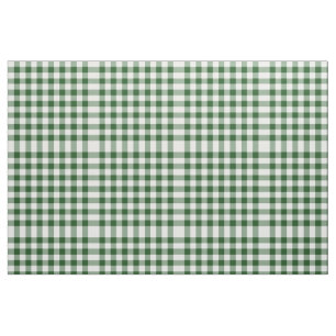 Tissu Motif vert et blanc classique de bloc de guingan