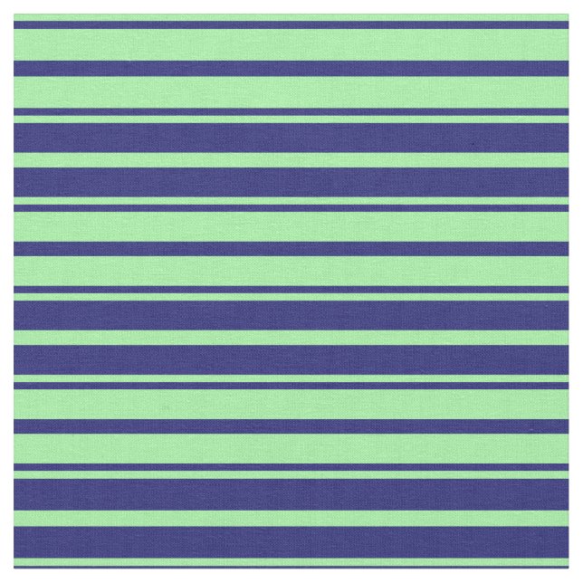 Tissu Motif vert et bleu nuit (Fermer)