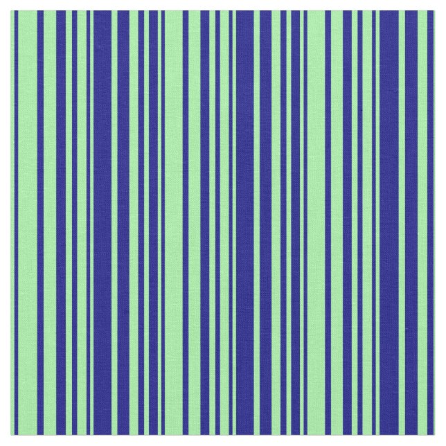 Tissu Motif vert et bleu/rayé (Fermer)