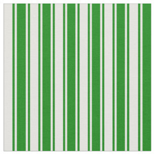 Tissu Motif vert et crème à la menthe