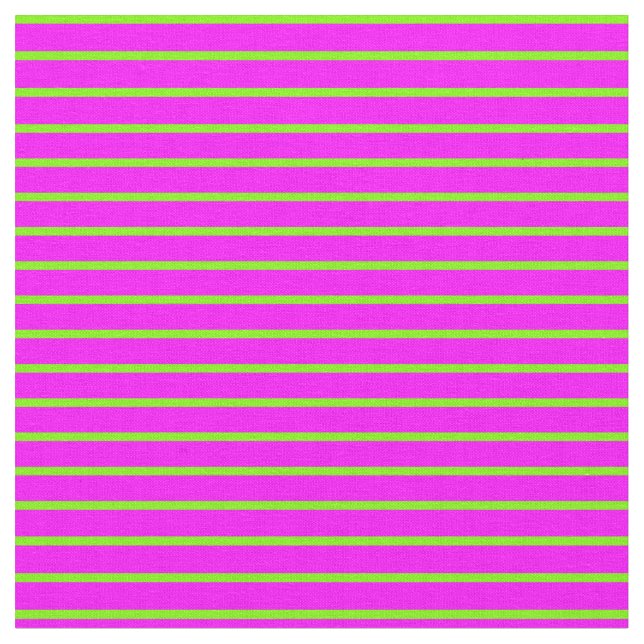 Tissu Motif vert et Fuchsia Stripes (Fermer)