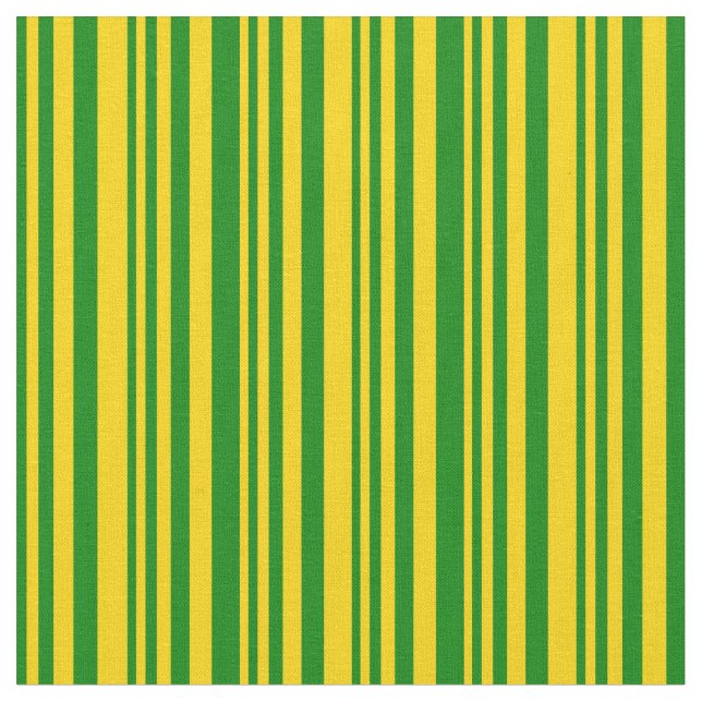 Tissu Motif vert et jaune (Fermer)