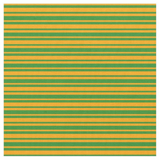 Tissu Motif vert et orange de la forêt (Fermer)