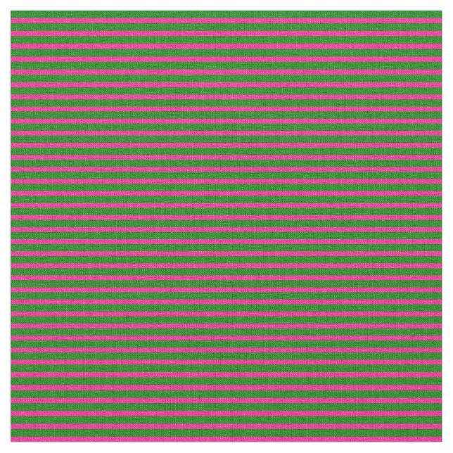Tissu Motif vert et rose profond (Fermer)