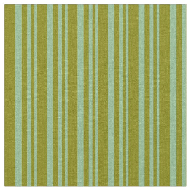 Tissu Motif Vert et Vert de la mer foncée (Fermer)