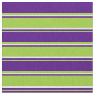 Tissu Motif vert, Indigo & Lavender